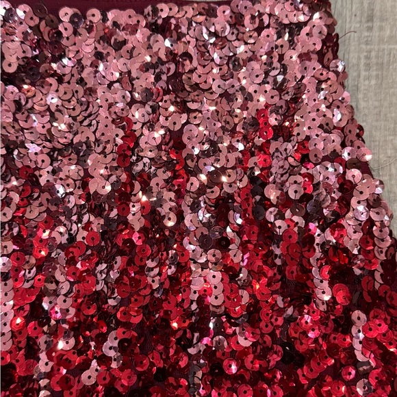 NWT Maner Sequin Ombre Mini Skirt Size Small - Picture 2 of 4